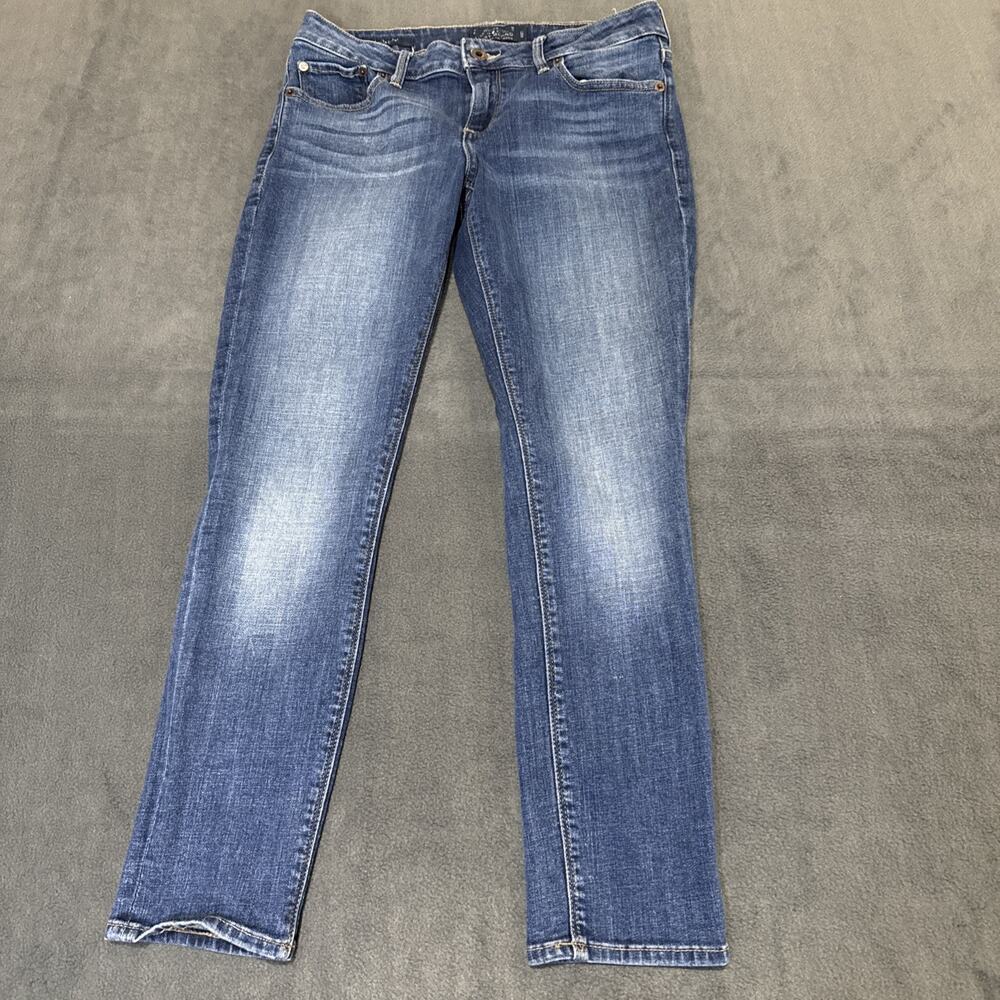 Lucky Brand Lolita Capri Denim Jeans Womens 4/27 Blue Cute Preppy Designer